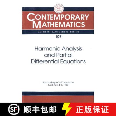 【3-4周达】Harmonic Analysis and Partial Differential Equations [9780821851135]