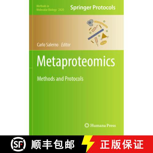 【3-4周达】Metaproteomics: Methods and Protocols [9781071639122]