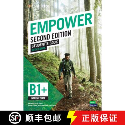 【3-4周达】Empower Intermediate/B1+ Student's Book with eBook [With eBook] [9781108959575]