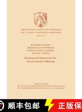 【3-4周达】Forschung Und Industrie in Den USA - Ihre Internationale Verflechtung [9783663005360]