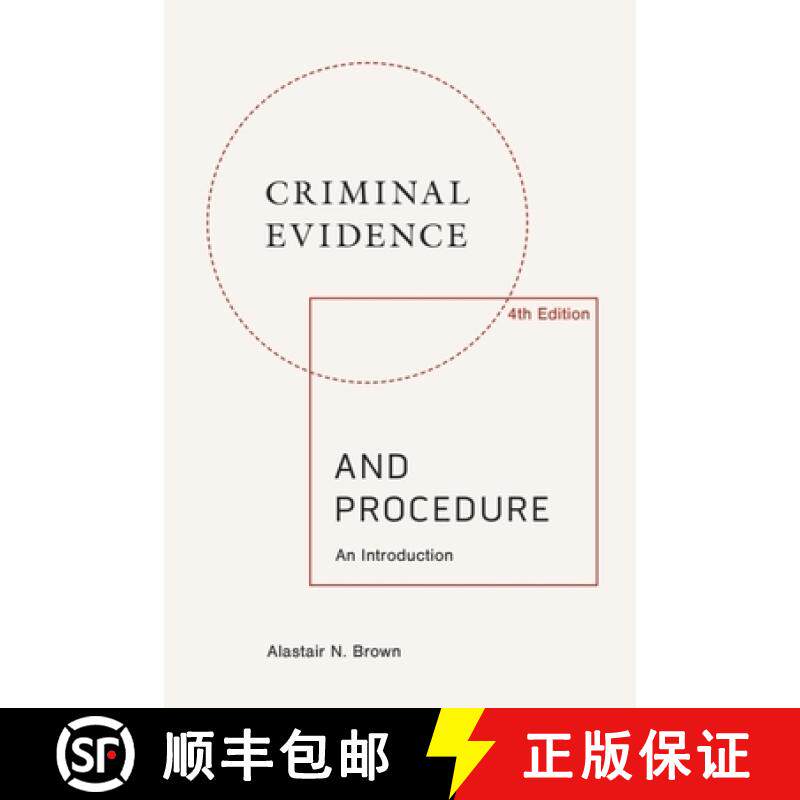 【3-4周达】Criminal Evidence and Procedure: An Introduction [9781474494663]