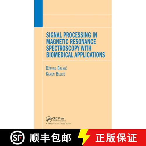 【3-4周达】Signal Processing in Magnetic Resonance Spectroscopy with Biomedical Applications [9780367452384]