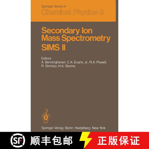 【3-4周达】Secondary Ion Mass Spectrometry SIMS II : Proceedings of the Second International Conferen... [9783642618734]