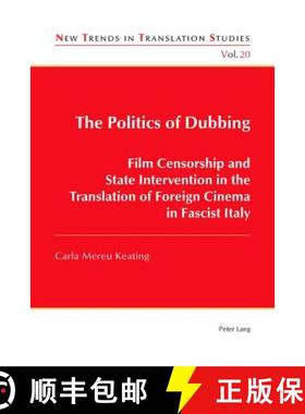 【3-4周达】New Trends in Translation Studies : Film Censorship and State Intervention in the Translat... [9783034318389]