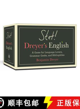 【3-4周达】STET! Dreyer's Game of English: A Game for Language Lovers, Grammar Geeks, and Bibliophiles [9780593137857]