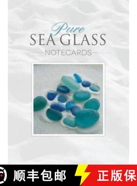 【3-4周达】Pure Sea Glass Note Cards, Series 1 [9780975324615]