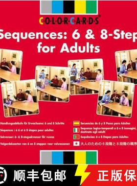 【3-4周达】Sequences: Colorcards: 6 and 8-Step for Adults [9780863885570]