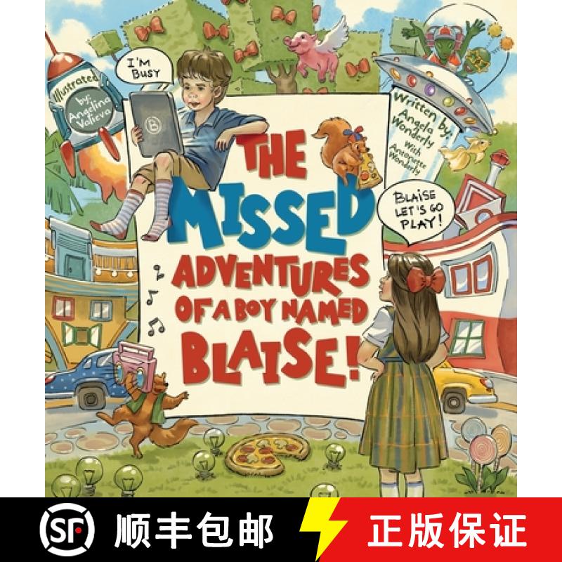【2-3周达】The Missed Adventures of a Boy Named Blaise [9781662944086]