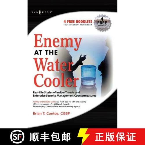 【3-4周达】Enemy at the Water Cooler: Real-Life Stories of Insider Threats and Enterprise Security Ma... [9781597491297]