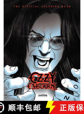 【3-4周达】Ozzy Osbourne: The official coloring book [9781970047257]