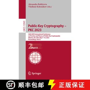 2023 26th IACR Key – 9783031313707 and Th... Public Cryptography PKC Conference International Practice 4周达