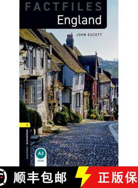 【3-4周达】Oxford Bookworms Factfiles: England: Level 1: 400-Word Vocabulary [9780194233804]