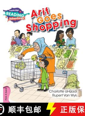 【3-4周达】Cambridge Reading Adventures Arif Goes Shopping Pink A Band: - Arif Goes Shopping Pink A Band [9781316608104]