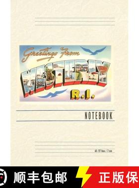 预订 Vintage Lined Notebook Greetings from Westerly [9798385445547]