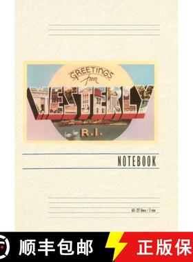 预订 Vintage Lined Notebook Greetings from Westerly [9798385445523]