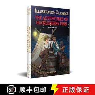 Review Adventures Finn Huckleberry 预订 Children With Qu... Novel English Classics 9789354403316 Illustrated The