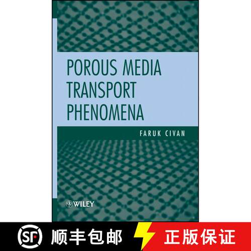 【3-4周达】精装 Porous Media Transport Phenomena [Wiley化学工程] [9780470649954]