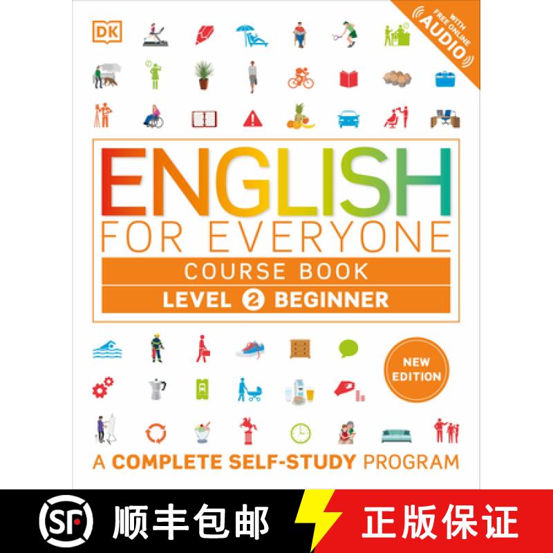 【3-4周达】English for Everyone Course Book Level 2 Beginner: A Complete Self-Study Program [9780593961070]
