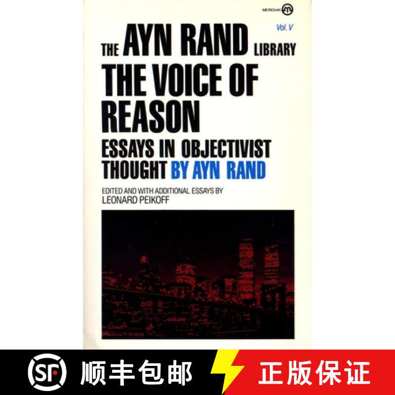 【3-4周达】The Voice of Reason: Essays in Objectivist Thought [9780452010468]