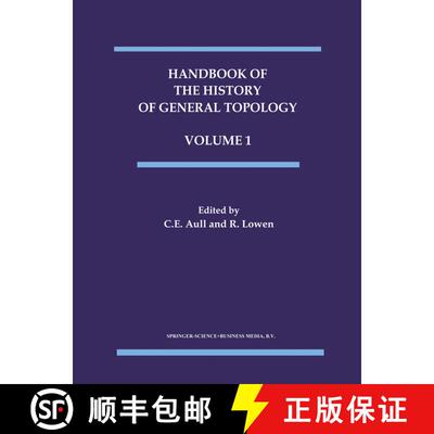 【3-4周达】Handbook of the History of General Topology [9789048148202]