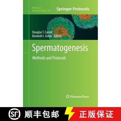 【3-4周达】Spermatogenesis : Methods and Protocols (Softcover reprint of the original 1st ed. 2013) (... [9781493962679]
