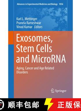 【3-4周达】Exosomes, Stem Cells and MicroRNA : Aging, Cancer and Age Related Disorders [9783319744698]