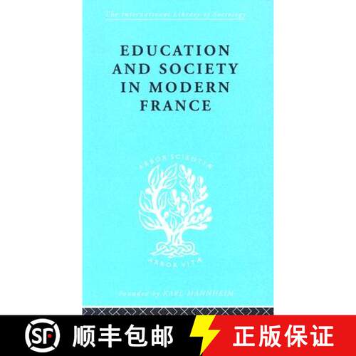 【3-4周达】精装 Education & Society in Modern France Ils 219 [9780415177559]