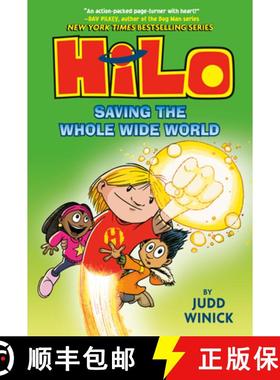 预订 Hilo Book 2: Saving the Whole Wide World: (A Graphic Novel) [9780385386234]