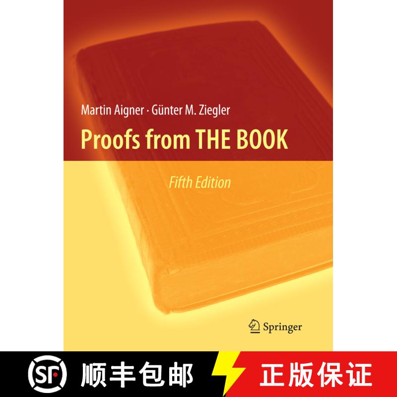 【3-4周达】Proofs from THE BOOK (Fifth Edition 2014) [9783662495926]图片