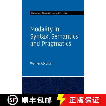 【3-4周达】Modality in Syntax, Semantics and Pragmatics [9781107021228]