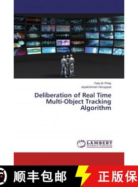 预订 Deliberation of Real Time Multi-Object Tracking Algorithm [9783659175398]