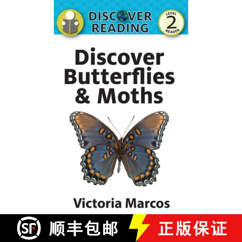 【2-3周达】Discover Butterflies & Moths [9781532437083]