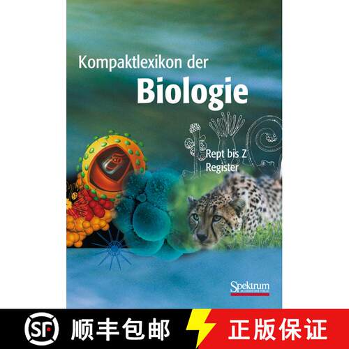 【3-4周达】Kompaktlexikon der Biologie - Band 3 : Rept bis Register (1. Auflage 2002. Unveränd. Nach... [9783827430786]