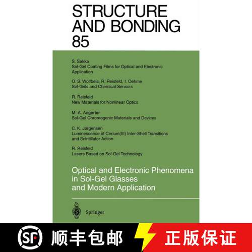 【3-4周达】Optical and Electronic Phenomena in Sol-Gel Glasses and Modern Application [9783662148471]