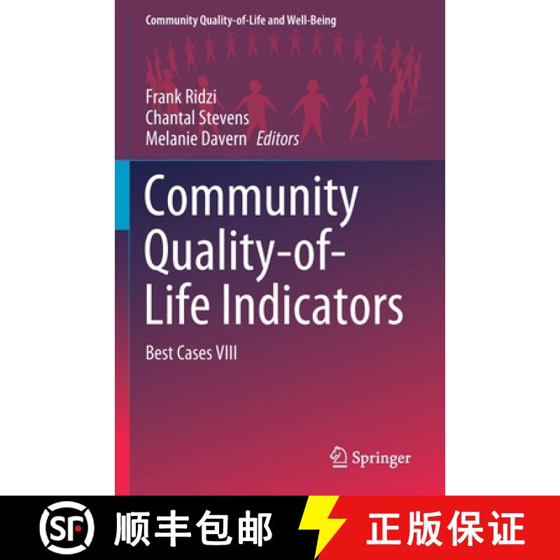 【3-4周达】Community Quality-of-Life Indicators : Best Cases VIII [9783030481841]