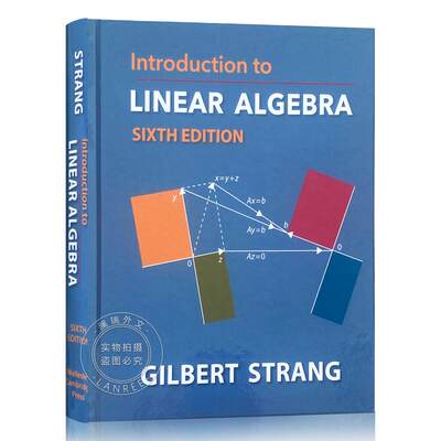 现货 线性代数导论 第六版 Introduction to Linear Algebra [9781733146678]