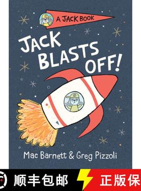 【3-4周达】Jack Blasts Off [9780593113851]