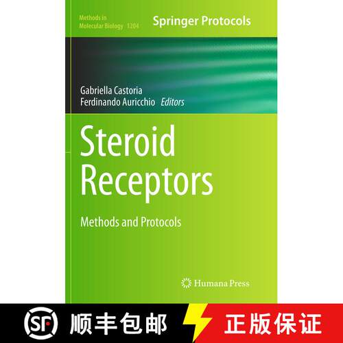 【3-4周达】Steroid Receptors : Methods and Protocols (Softcover reprint of the original 1st ed. 2014) [9781493948451]