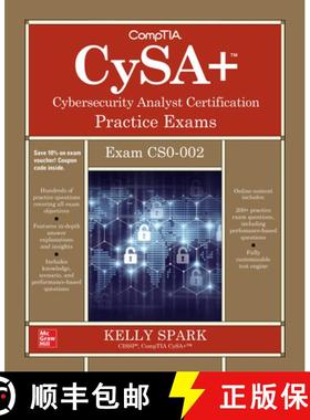 【3-4周达】Comptia Cysa+ Cybersecurity Analyst Certification Practice Exams (Exam Cs0-002) [9781260473636]