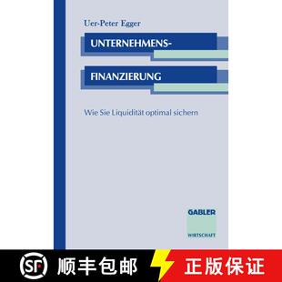 Unternehmensfinanzierung Wie sichern 9783409183147 optimal 4周达 Liquidität Sie
