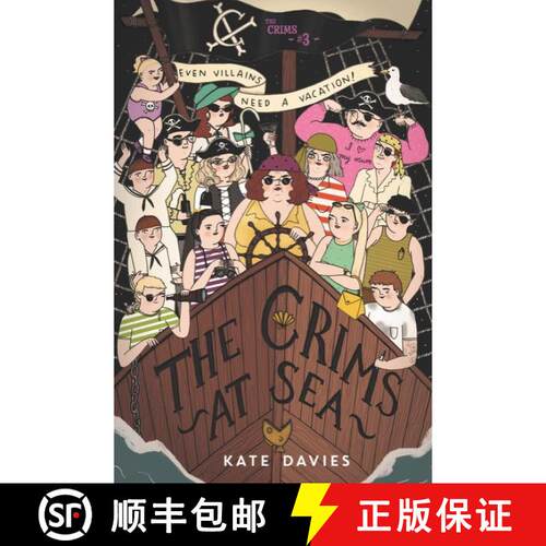 【3-4周达】精装 The Crims #3: The Crims at Sea [9780062494160]