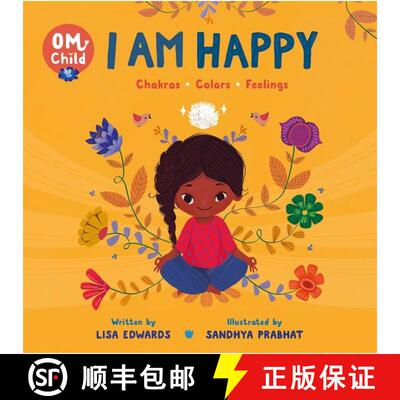【3-4周达】Om Child: I Am Happy: Chakras, Colors, and Feelings [9780063068391]