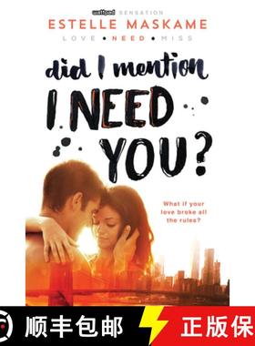 【3-4周达】Did I Mention I Need You? [9781492632184]
