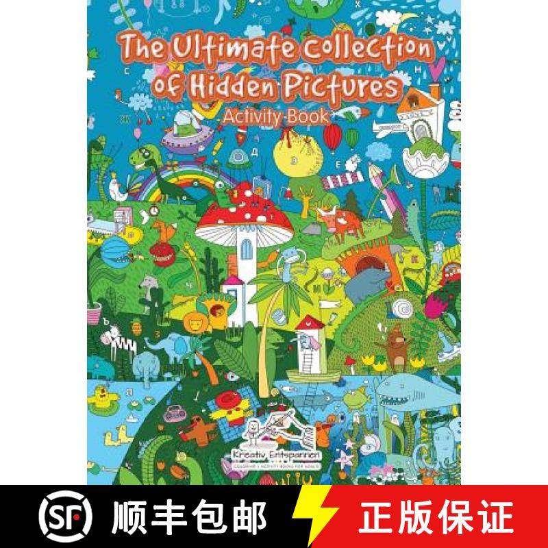 【3-4周达】The Ultimate Collection of Hidden Pictures Activity Book [9781683771999]