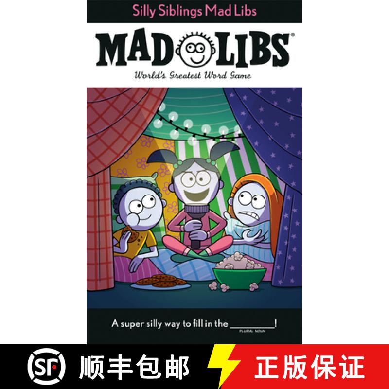 【3-4周达】Silly Siblings Mad Libs: World's Greatest Word Game [9780593523179]