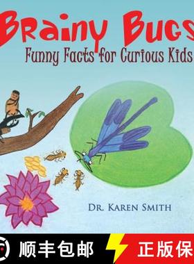 【3-4周达】Brainy Bugs: Funny Facts for Curious Kids [9780998167565]
