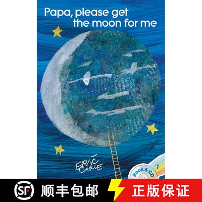 【3-4周达】Papa, Please Get the Moon for Me: Book and CD (Book and CD) [9781481416450]