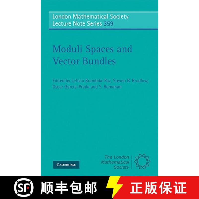 【3-4周达】Moduli Spaces and Vector Bundles: - Moduli Spaces and Vector Bundles [9780521734714]