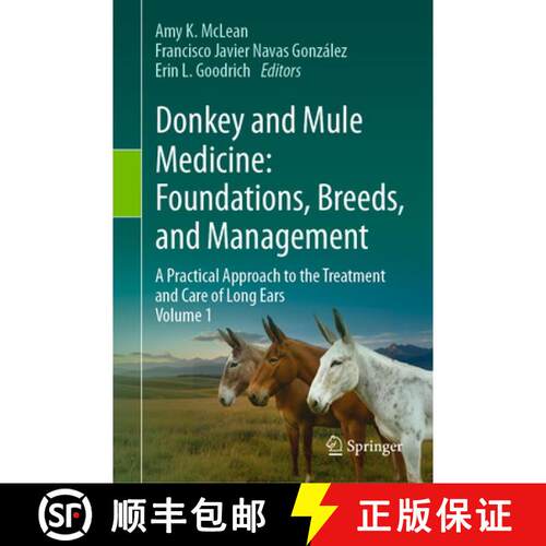 【3-4周达】精装 Donkey and Mule Medicine: Foundations, Breeds, and Management: A Practical Approach t... [9783032127259]