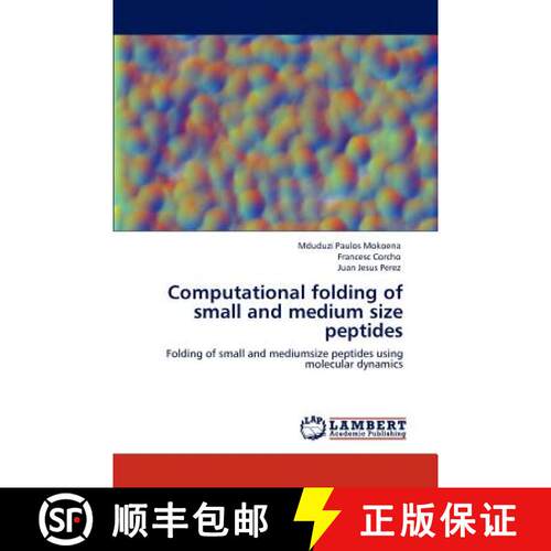预订 Computational folding of small and medium size peptides [9783846503027]